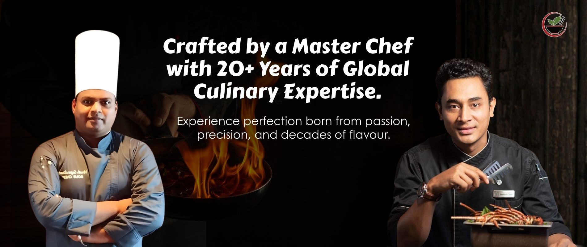 Master chef with 20+ years of culinary expertise preparing global cuisine at Guestronomy Delight restaurant in Montego Bay Jamaica